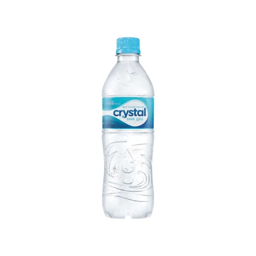 Agua mineral crystal sem gas pet 500ml