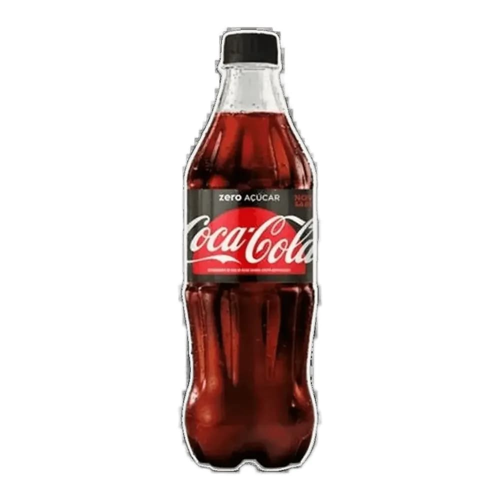 Coca-cola sem acucar 600ml