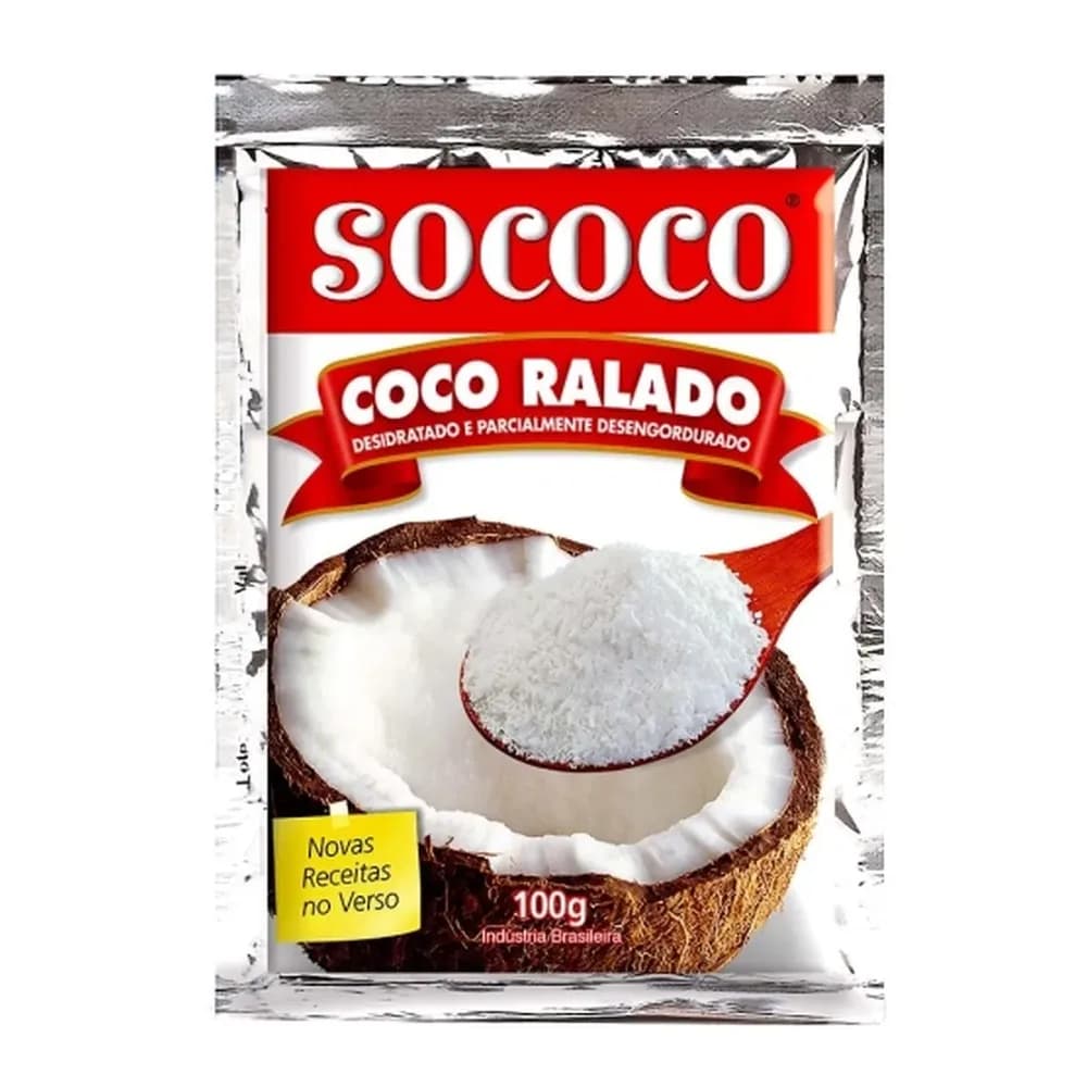 Coco ralado sococo 100g.