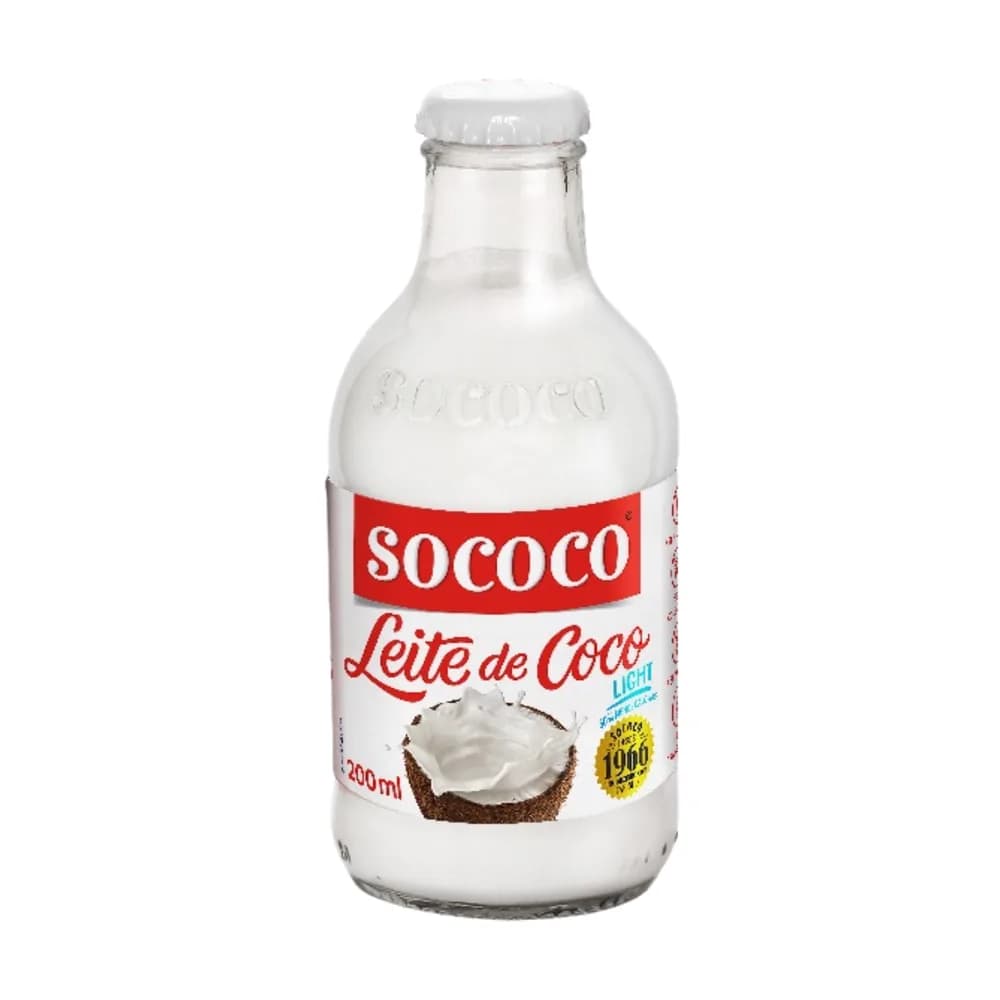 Leite de coco light sococo 200ml