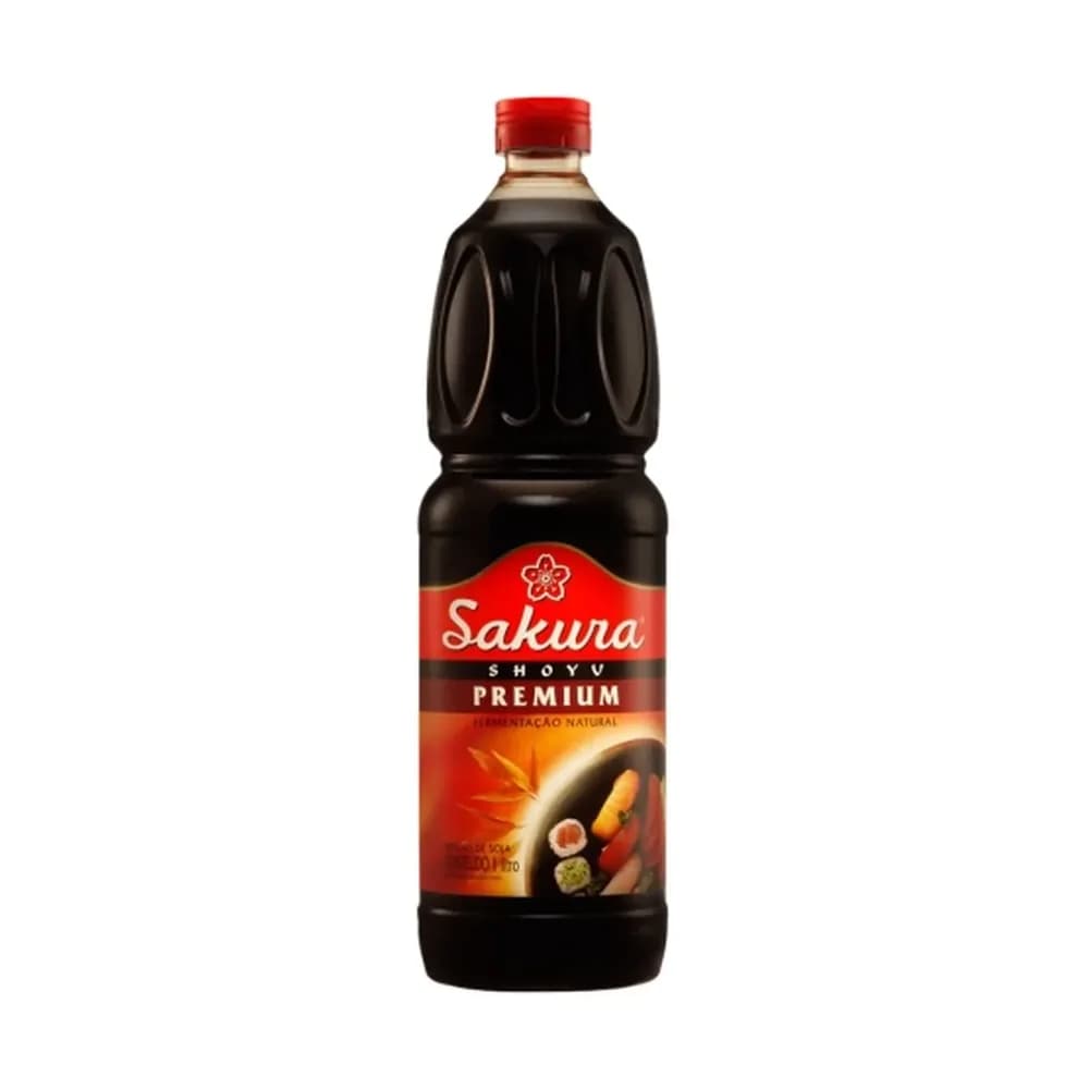 Molho shoyu tradicional sakura 1l