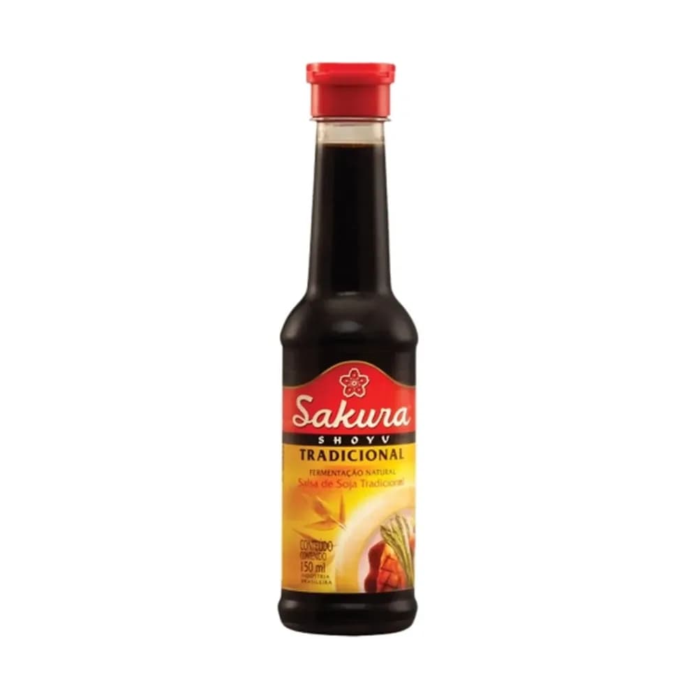 Molho shoyu sakura tradicional 150ml.