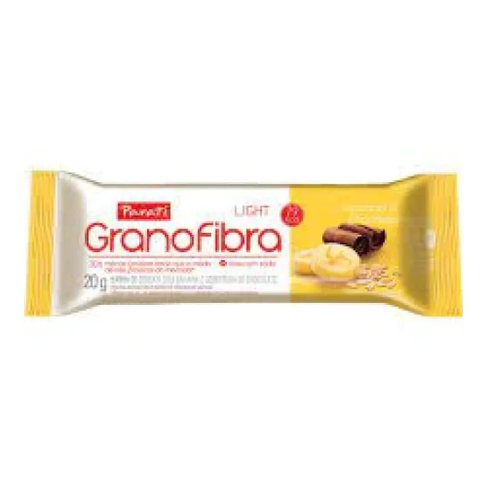 Barra de cereal parati granofibra light banana chocolate 20g