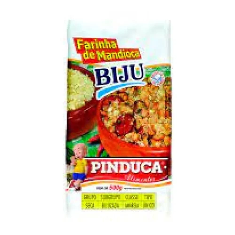 Farinha de mandioca biju pinduca 500g