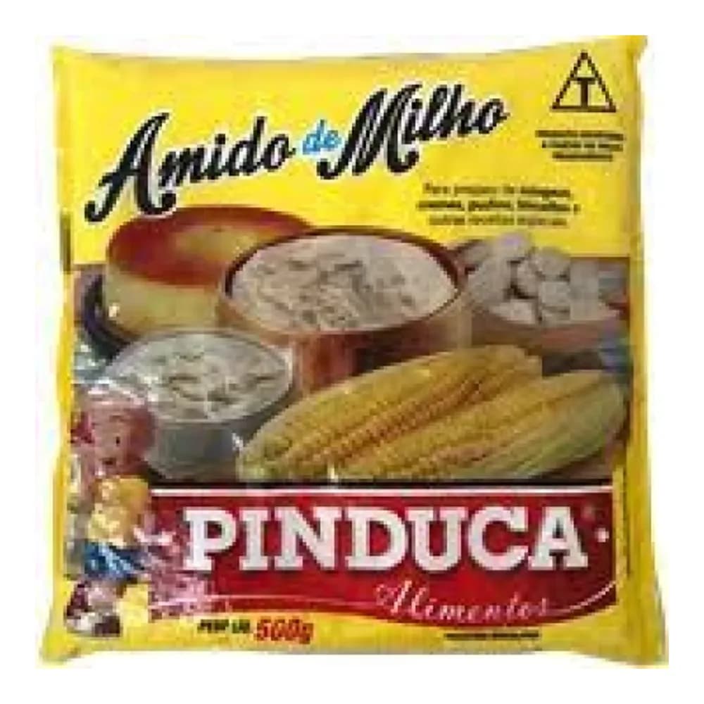 Amido de milho pinduca embalagem 500g