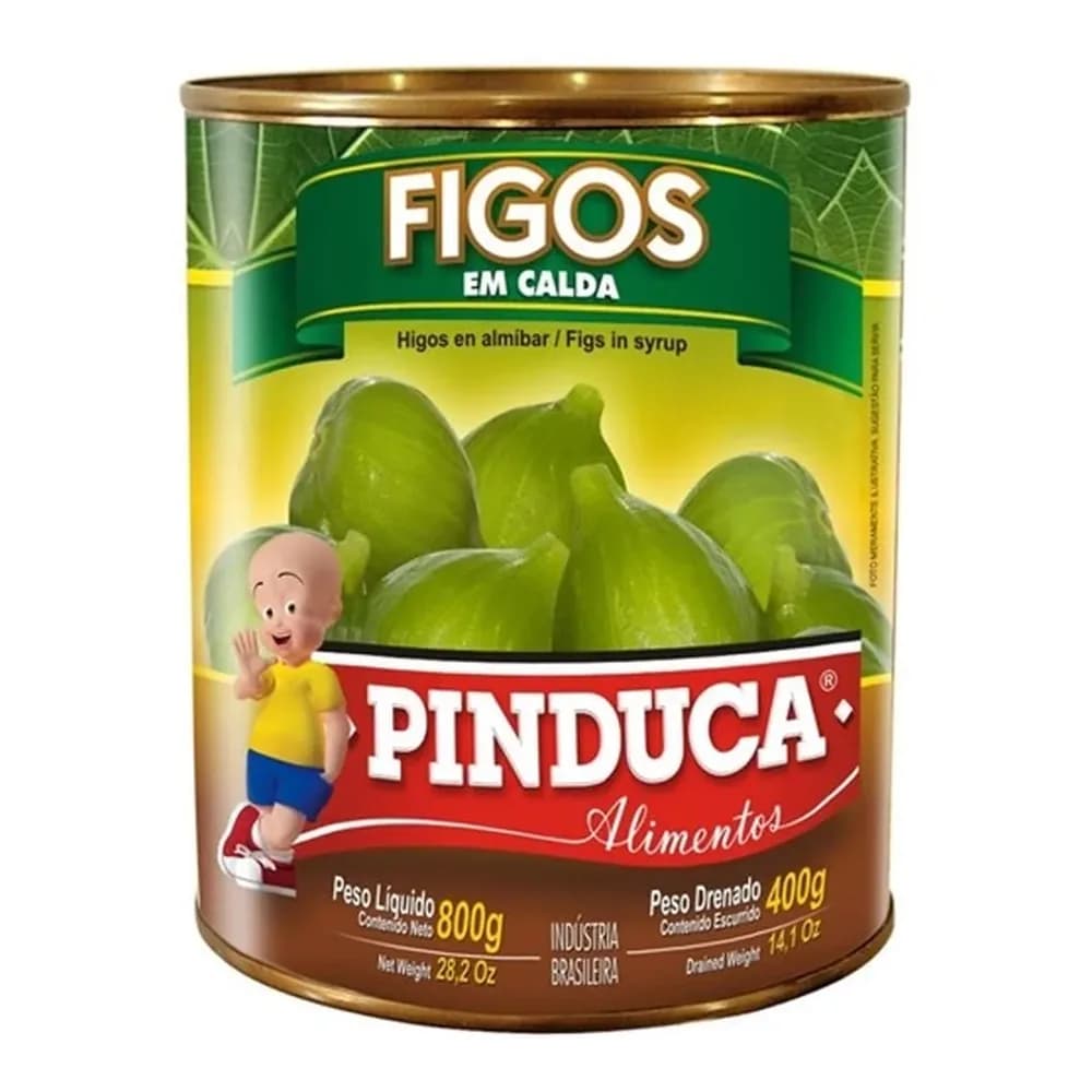 Figo em calda pinduca embalagem 400g