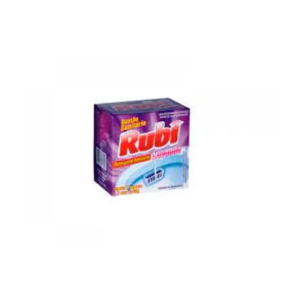 Pedra sanitaria rubi com bastao e refil lavanda 35g