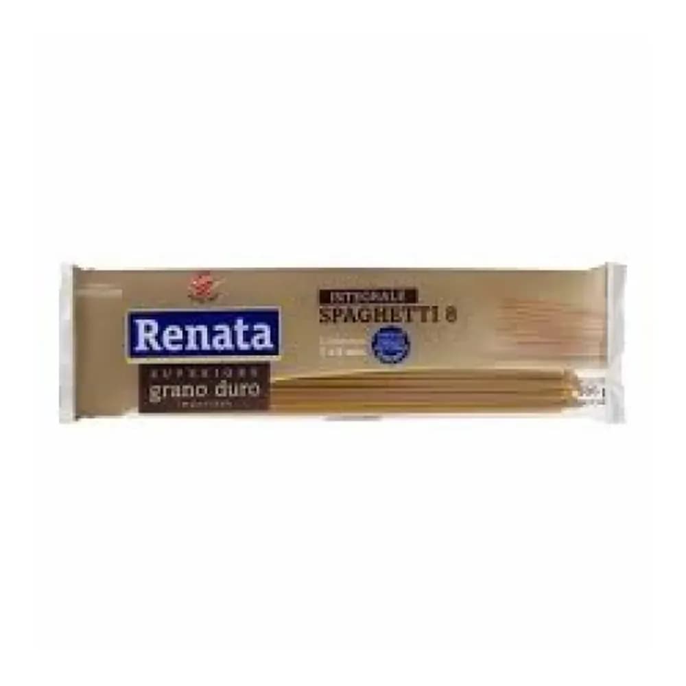 Macarrao integral no8 superiore spaghetti renata 500g