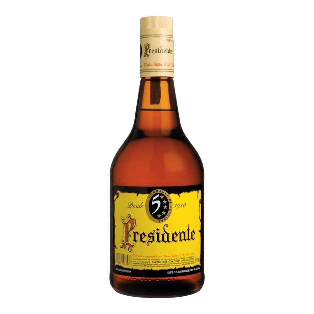 Conhaque presidente 900ml vidro