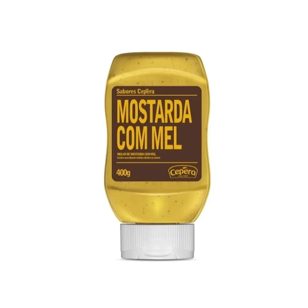 Mostarda com mel sabores cepera 400g