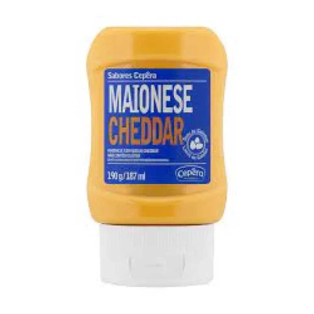 Maionese sabor cheddar cepera 190g