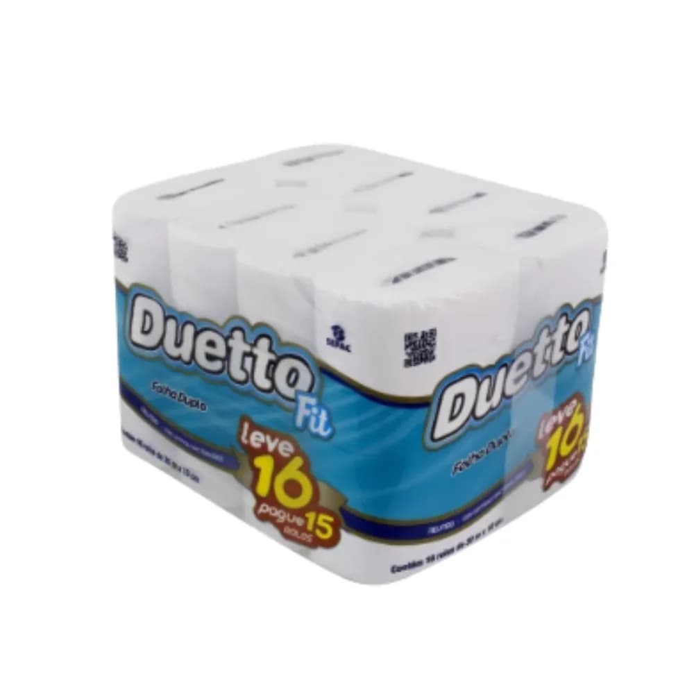 Papel higienico duetto neutro fd l16p15 30mt
