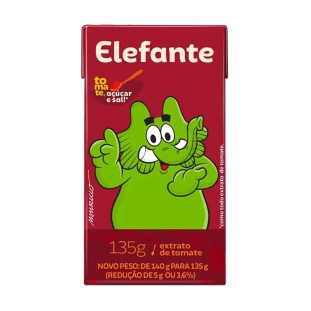 Extrato de tomate elefante 135g