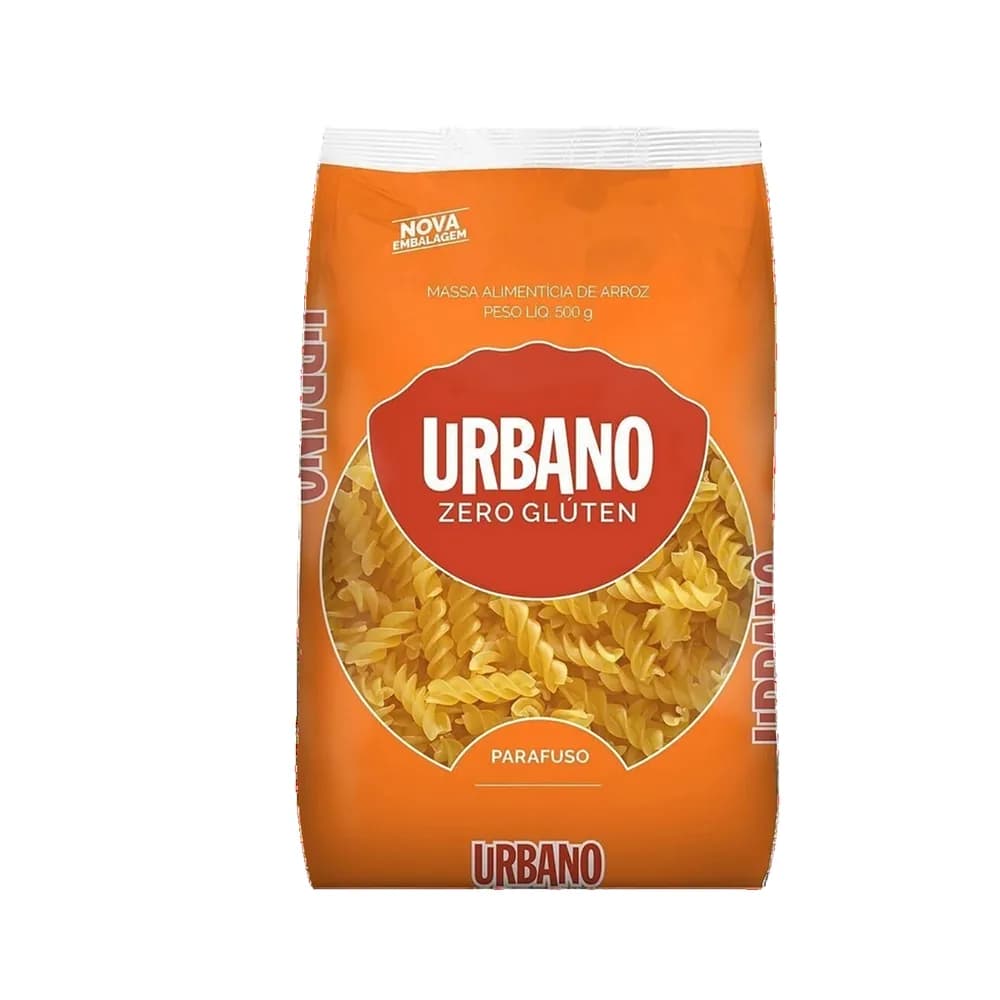 Macarrao de arroz sem gluten parafuso urbano 500g