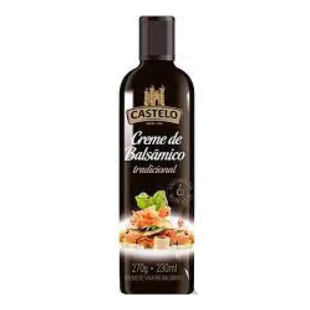 Creme de vinagre balsamico tradicional castelo embalagem 230ml
