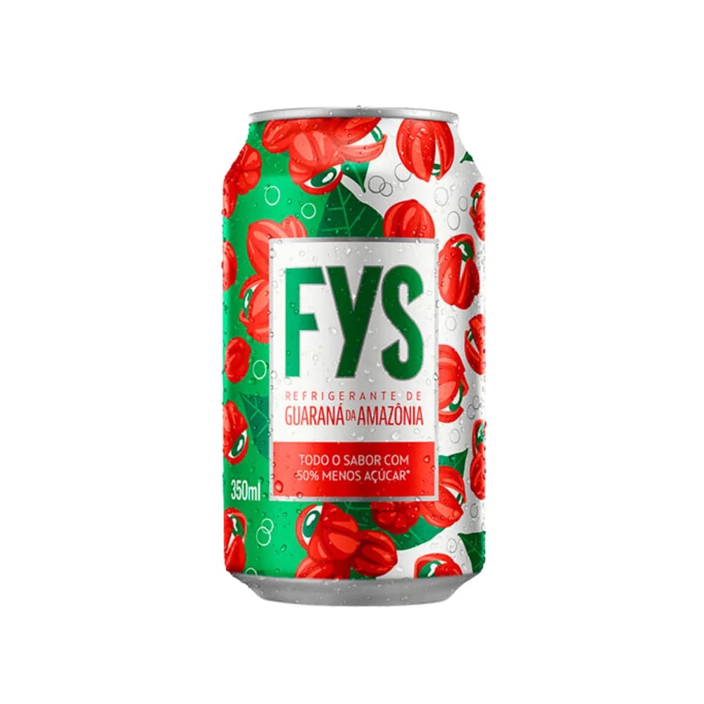 Refrigerante guarana da amazonia fys lata 350ml