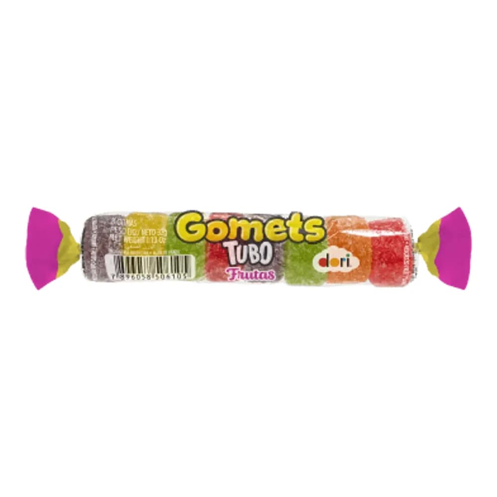 Bala de goma frutas sortidas dori gomets 32g