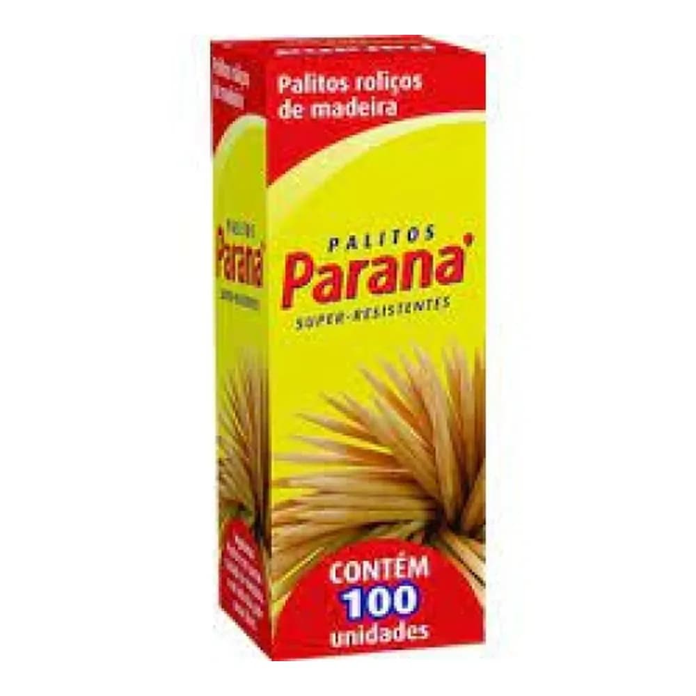 Palito de dente parana 100un