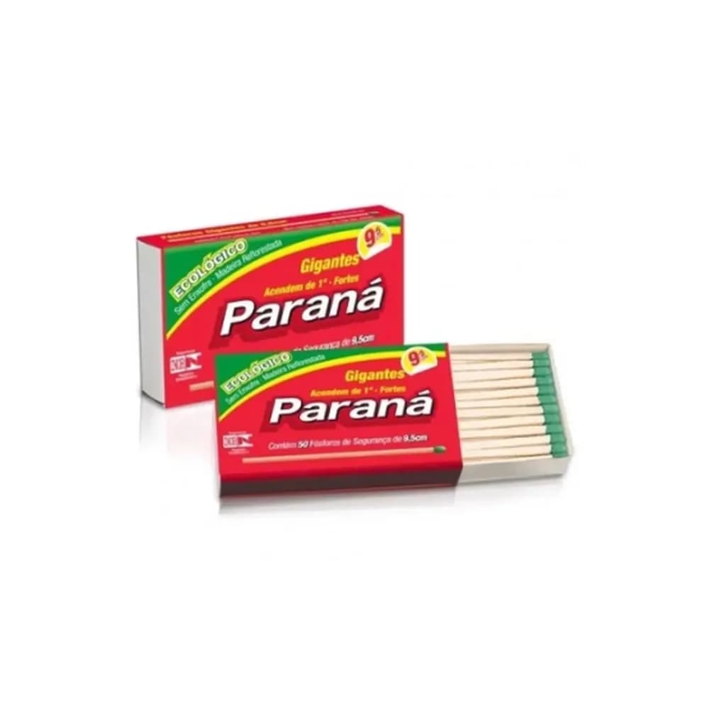 Fosforos gigantes parana 50 palitos