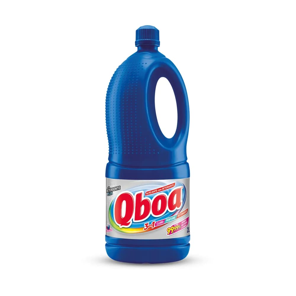 Alvejante qboa detergente plus 3/1 2 litros