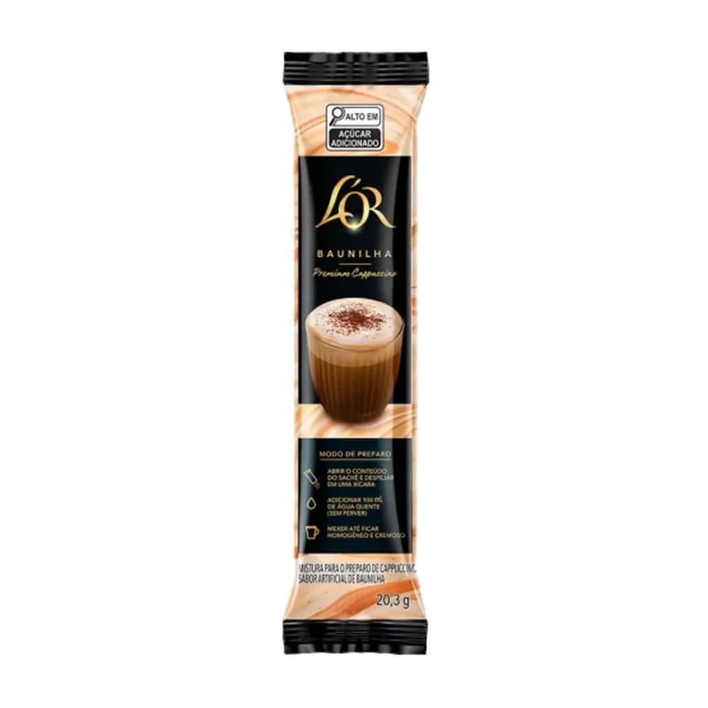 Cafe cappuccino lor 20,3g baunilha