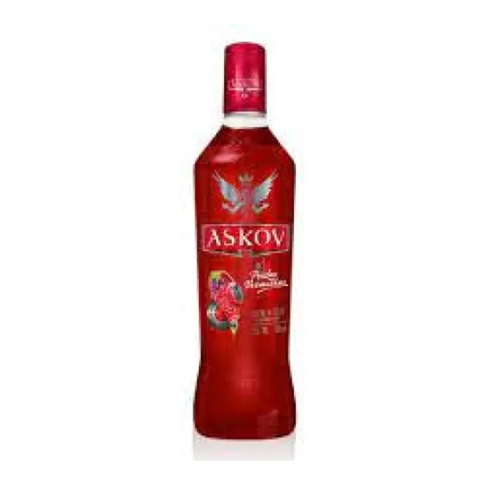 Vodka askov frutas vermelhas garrafa 900ml