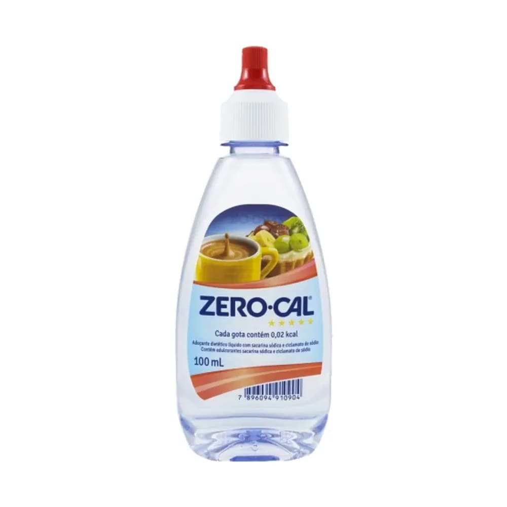 Adocante liquido sacar zero cal 100ml