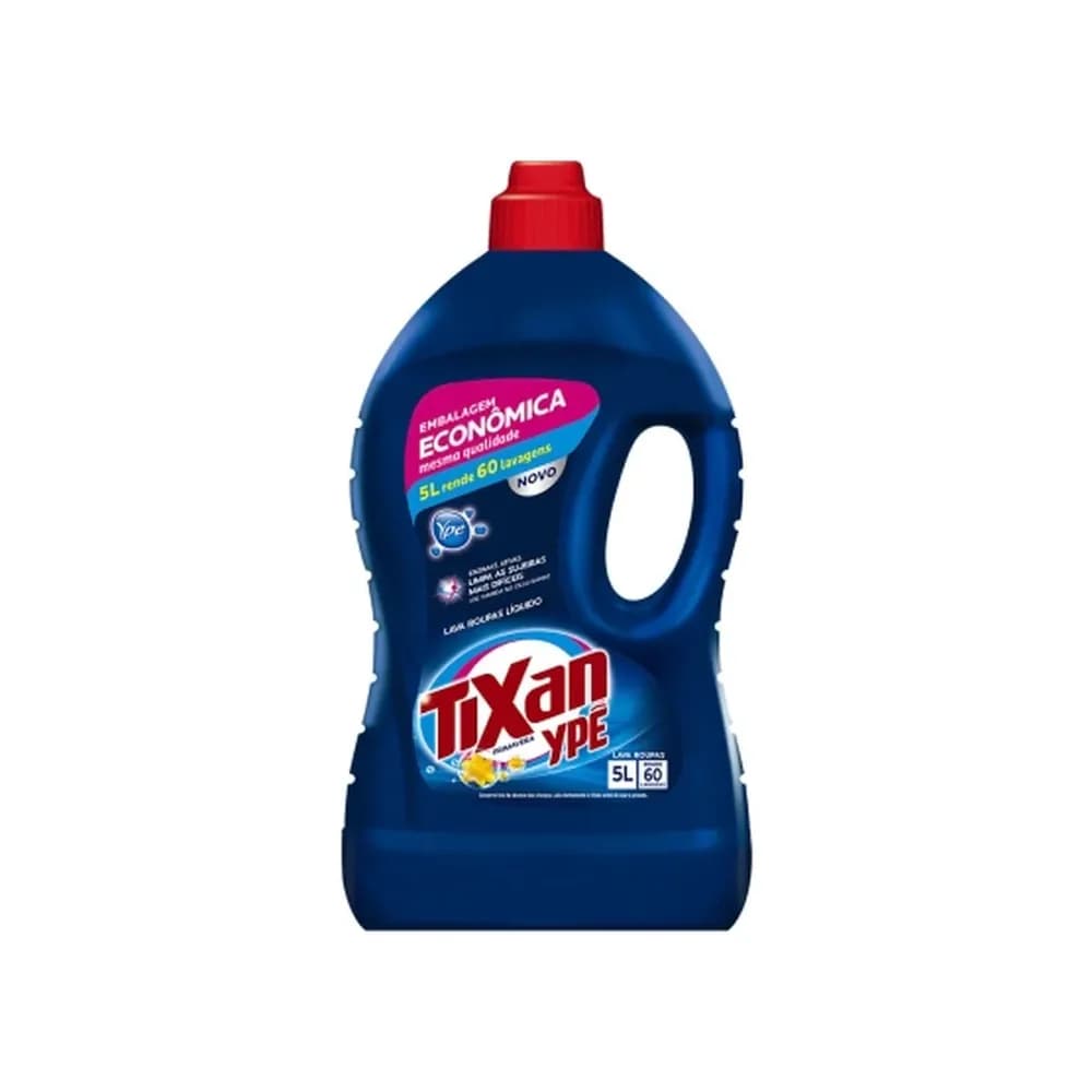 Lava roupas liquido tixan ype primavera 5l