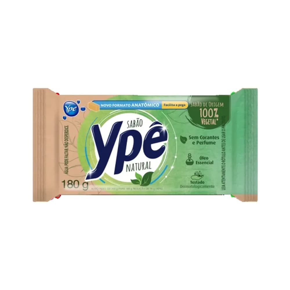Sabao em barra natural green ype 180g
