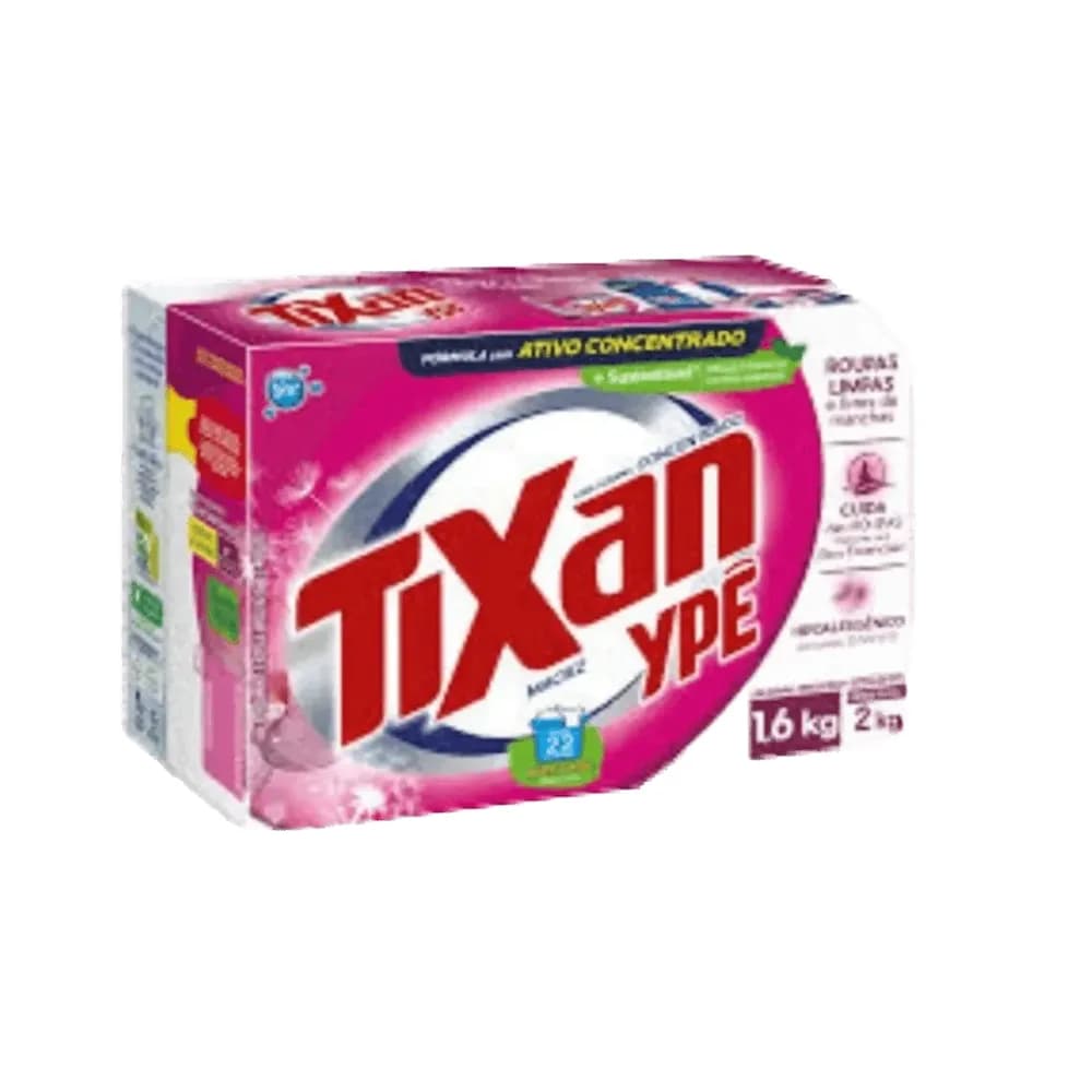 Sabao em po tixan maciez ype 1,6kg