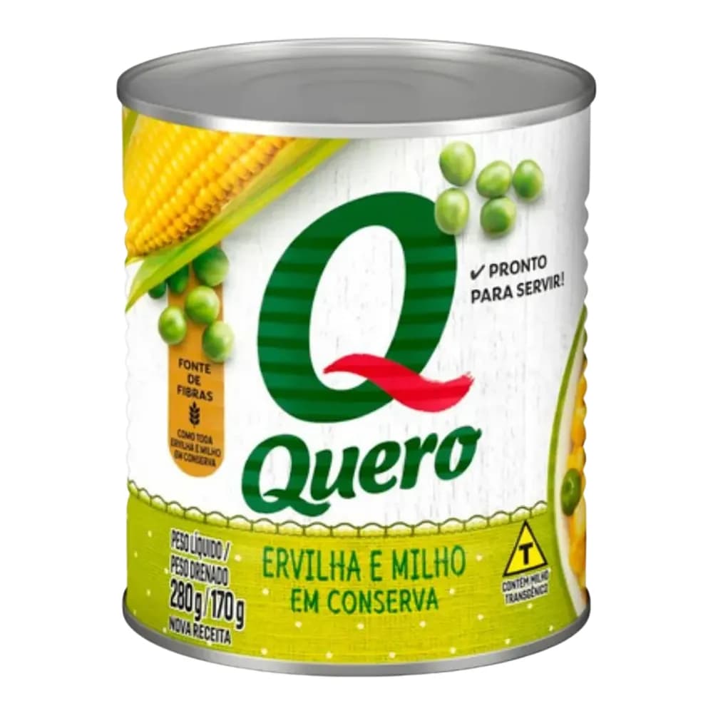 Ervilha e milho quero lata 170g