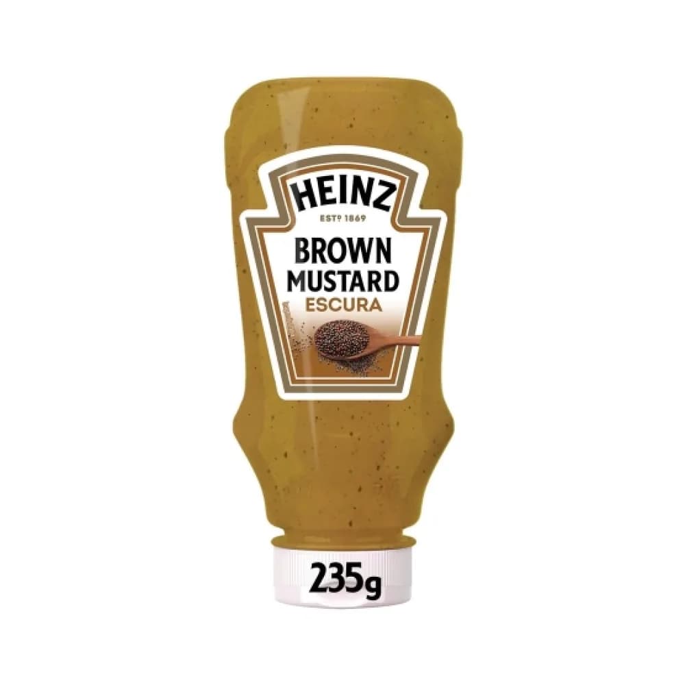 Mostarda escura heinz 235g