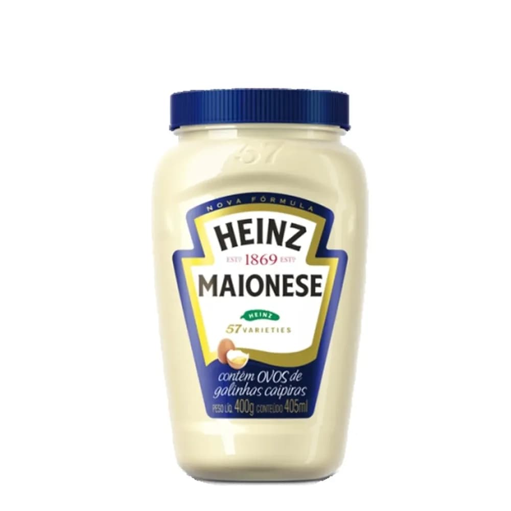 Maionese heinz tradicional 400g