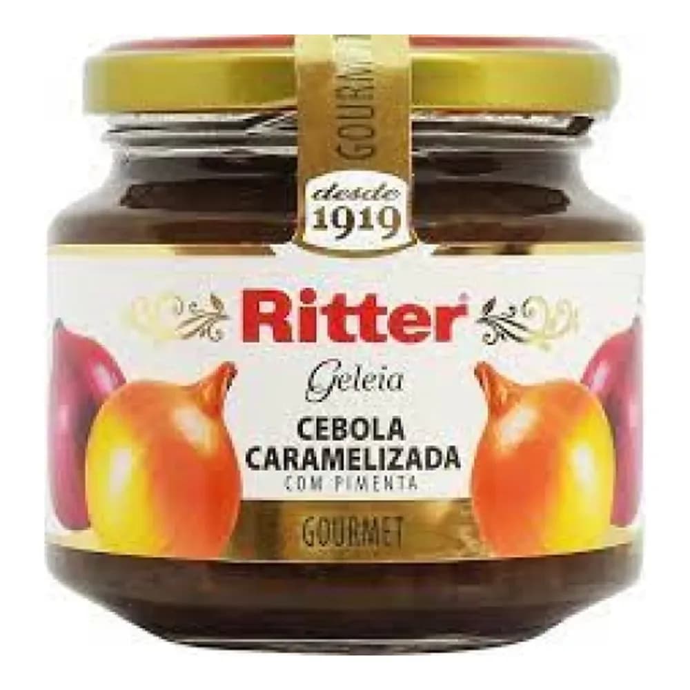 Geleia ritter gourmet cebola caramelada 290g
