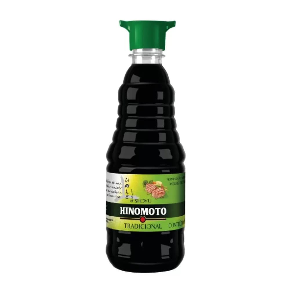 Molho shoyu hinomoto premium garrafa 500ml