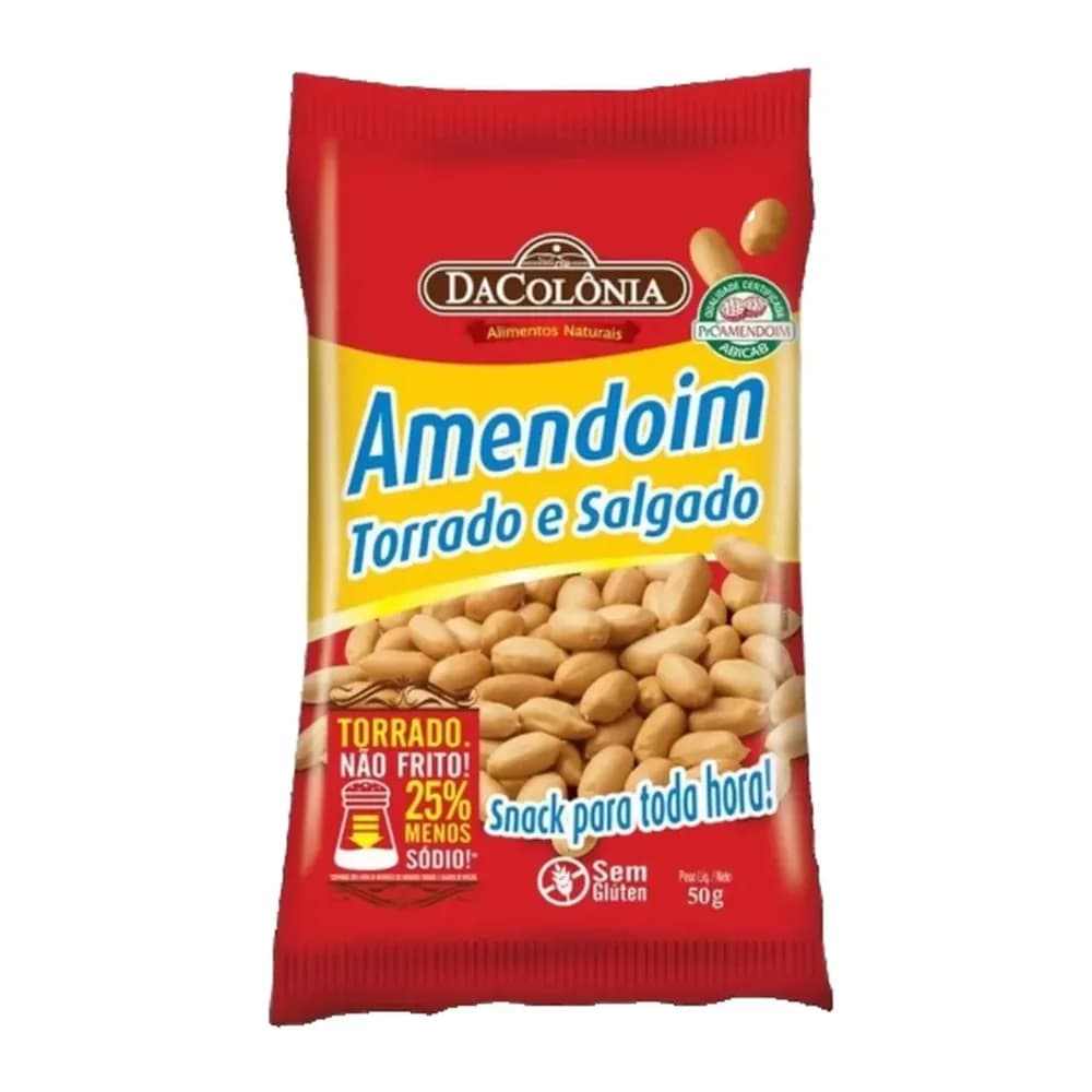 Amendoins diversos amendoim pc 50g