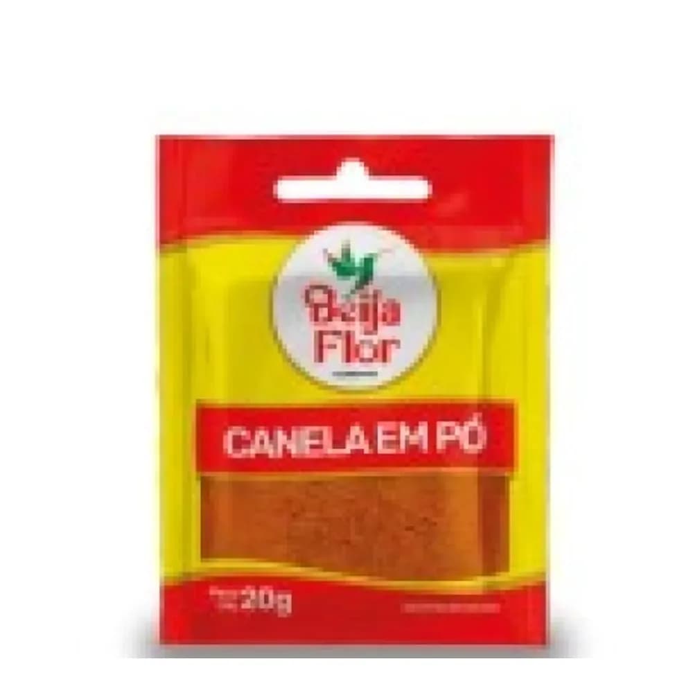 Especiarias beija flor canela em po embalagem 20g