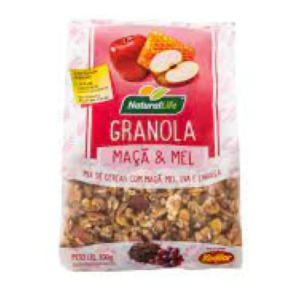 Granola maca e mel natural life 300g