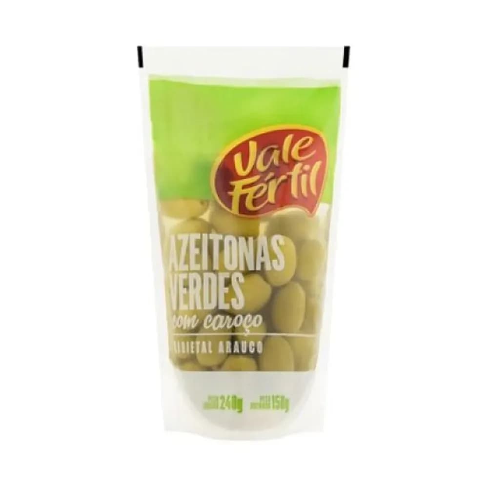 Azeitona verde vale fertil sache 150g
