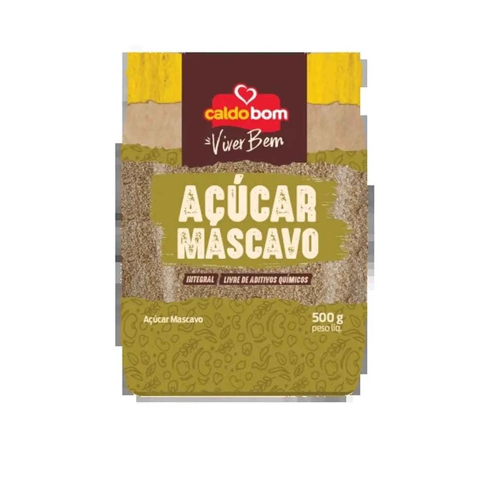 Acucar mascavo caldo bom 500g
