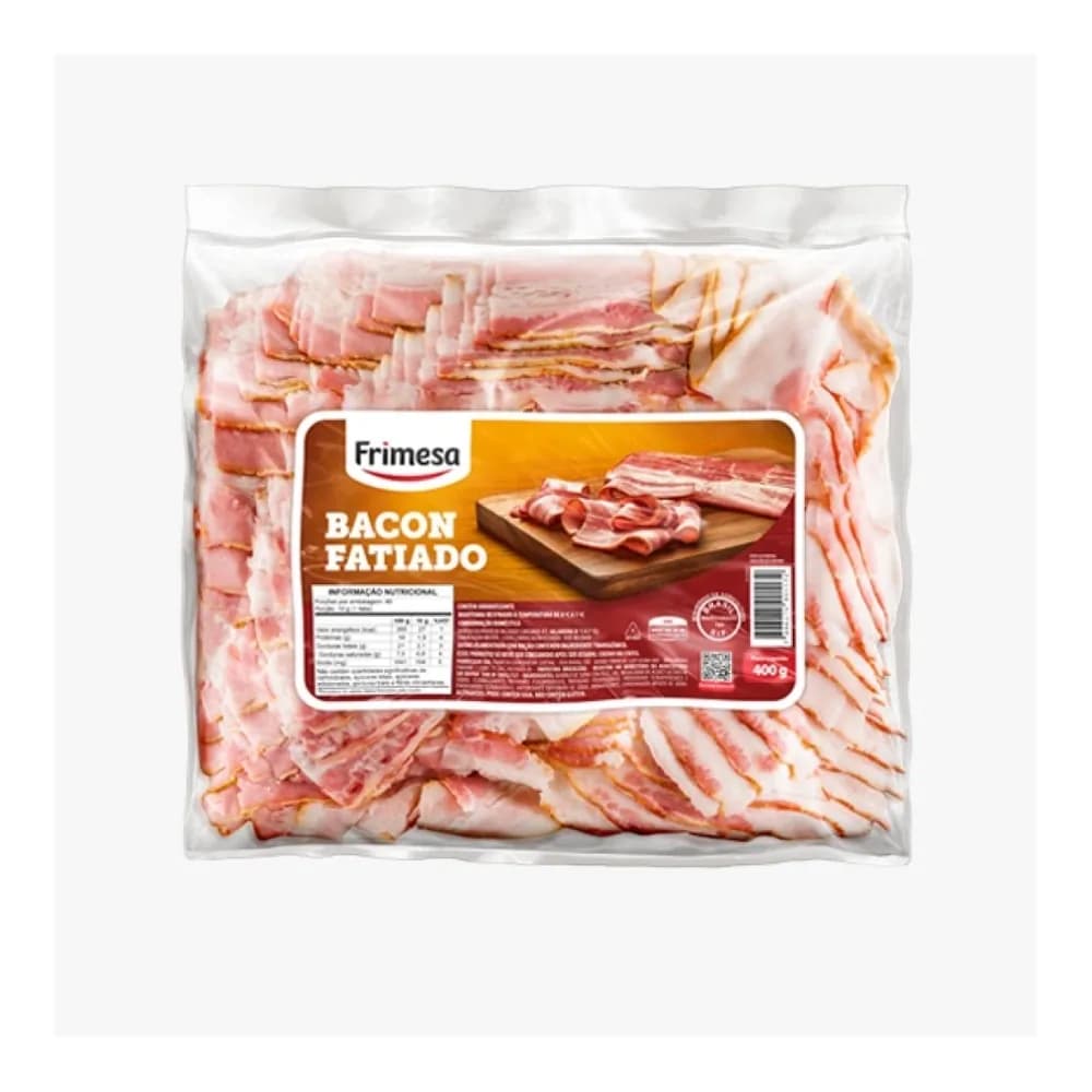 Bacon fatiado frimesa 400g