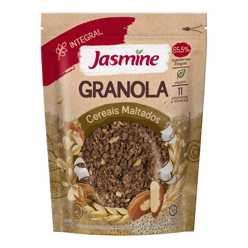 Granola tradicional jasmine grain flakes 250g
