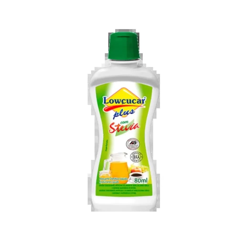 Adocante plus com stevia liquido lowcucar 65ml
