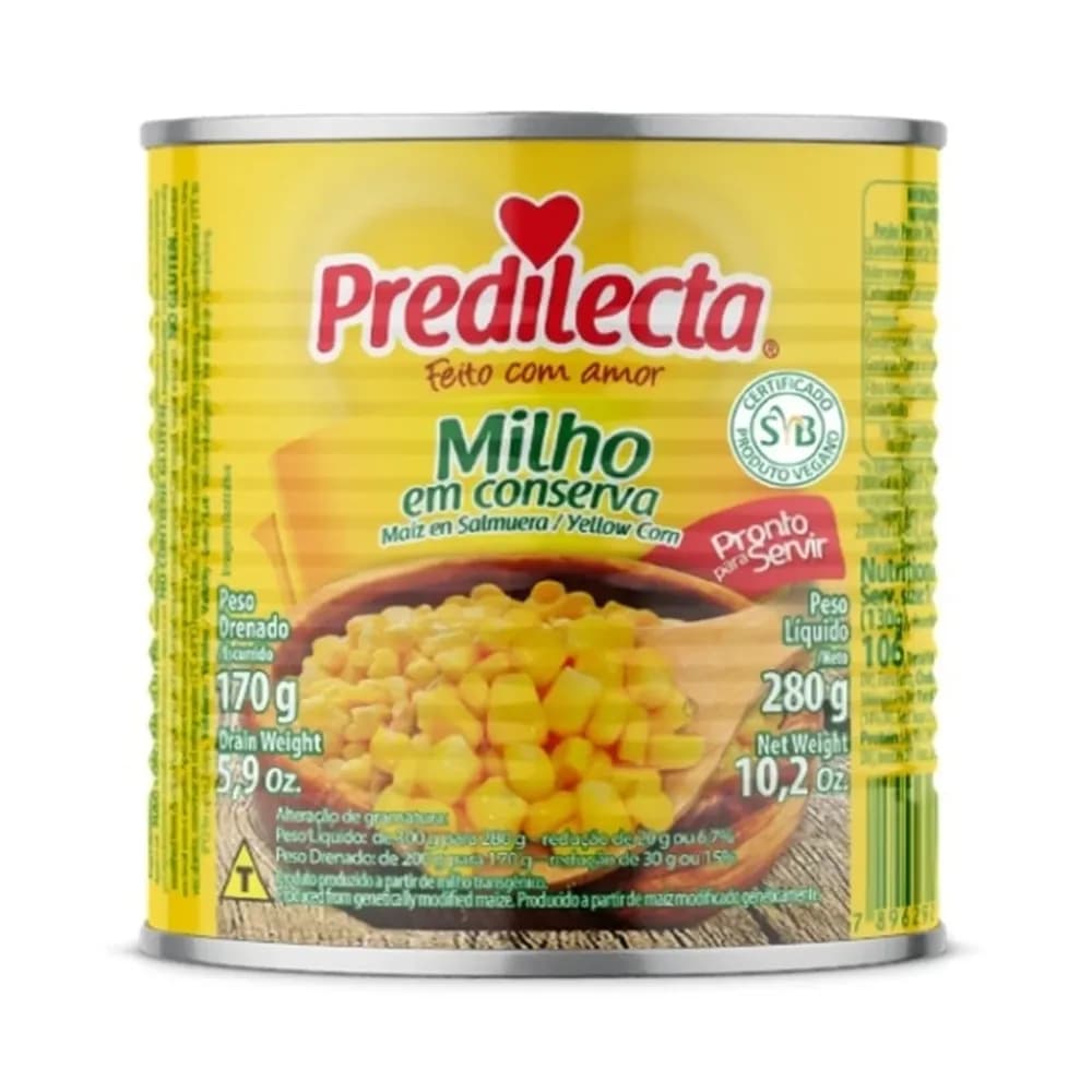 Milho verde predilecta 170g