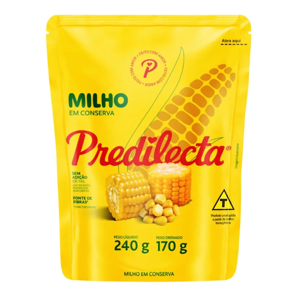 Milho verde em conserva predilecta 170g