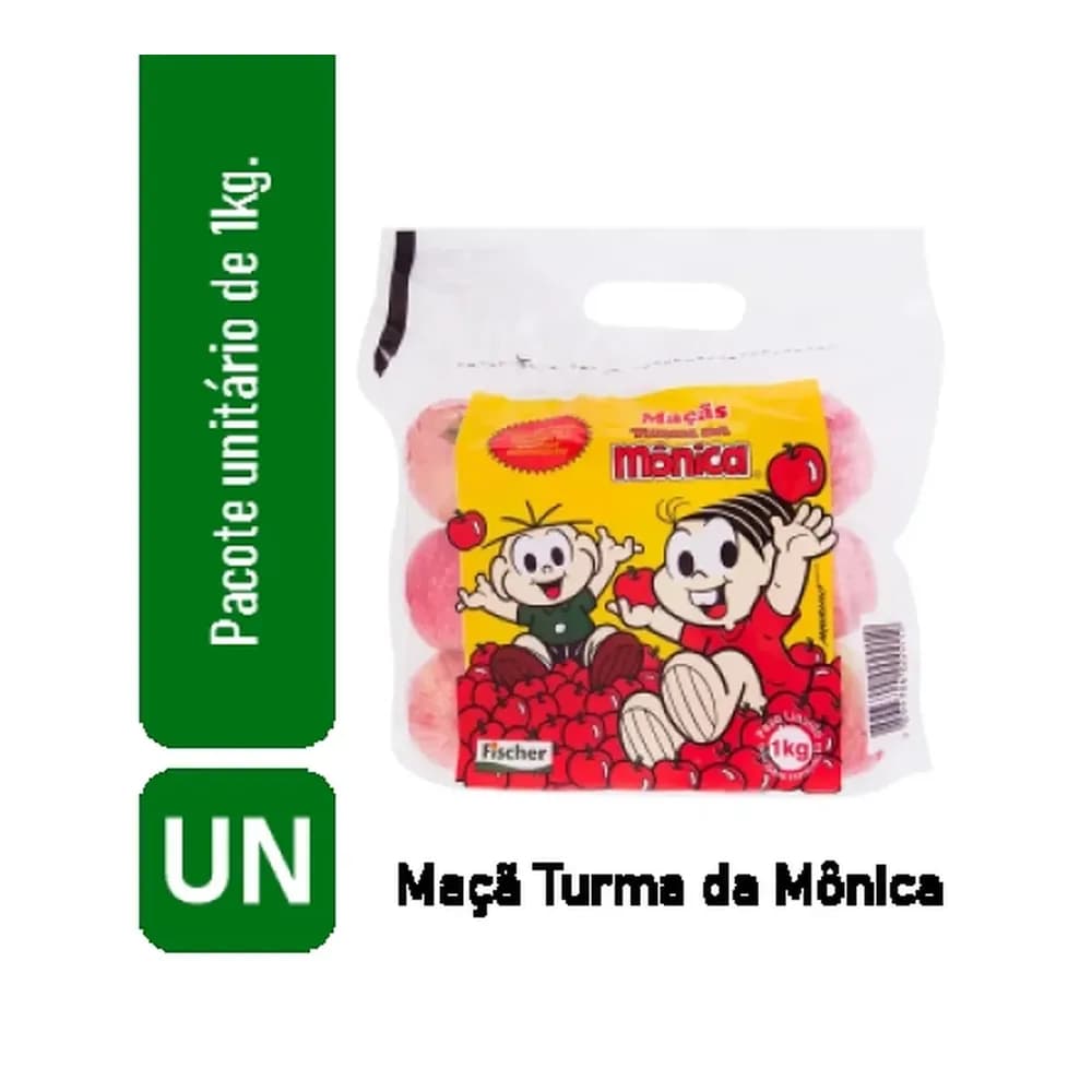 Maca turma da monica pacote 1 kg