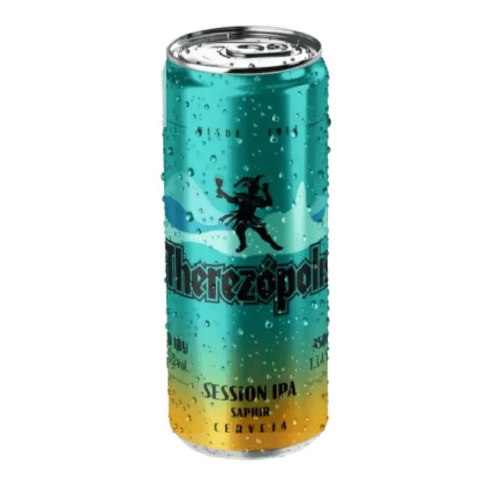 Cerveja session ipa therezópolis lata 350ml