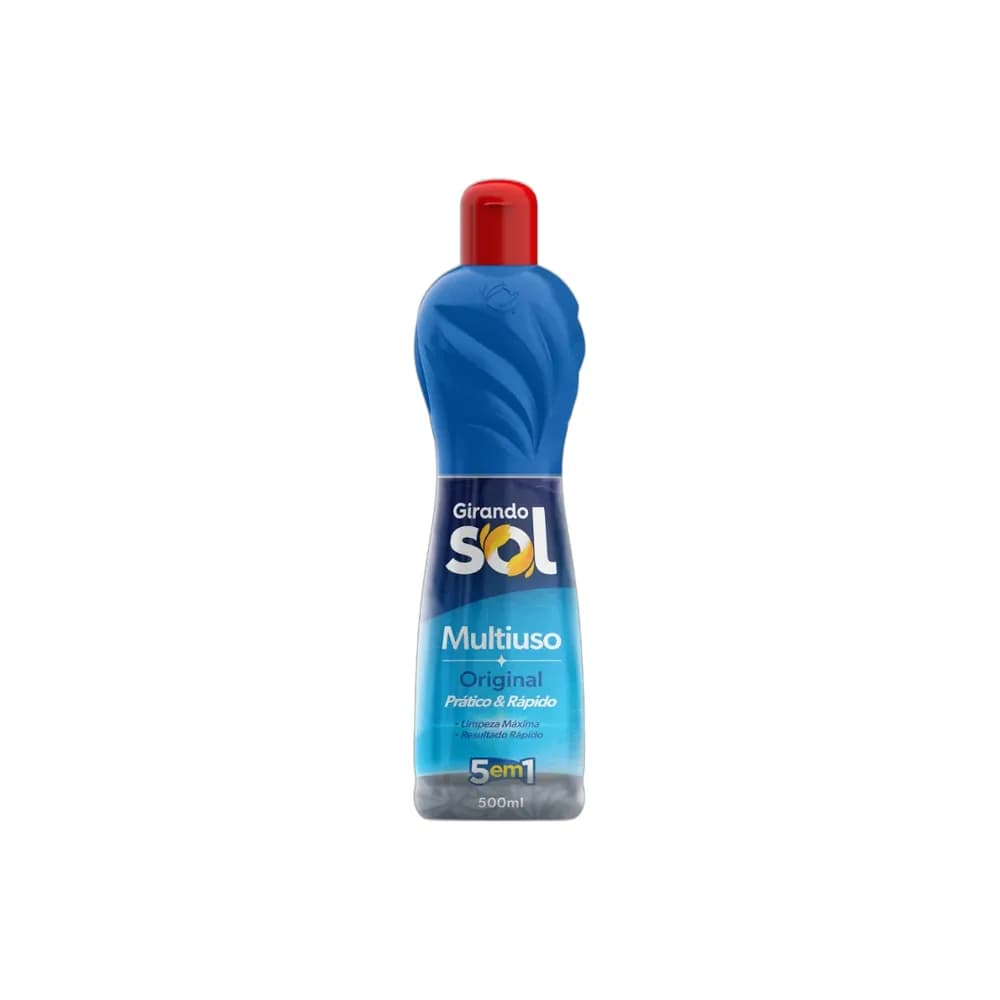 Limpador multiuso original 5 em 1 girando sol 500ml