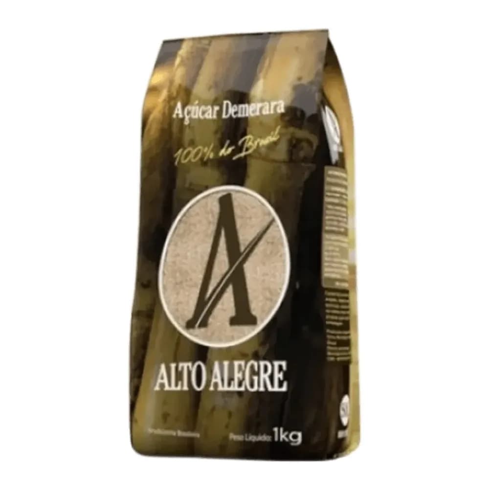 Acucar demerara alto alegre 1kg