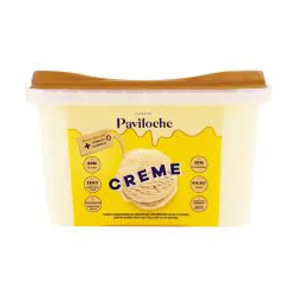 Sorvete paviloche classicos creme 1,5 l